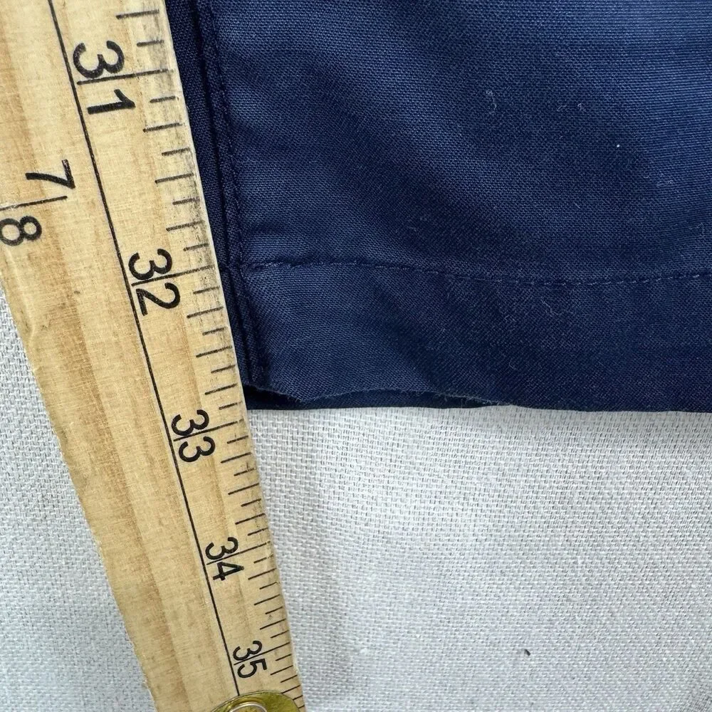 Lululemon Commission Pants Mens 28x32 Slim Navy Ventlight Performance Golf Smart
